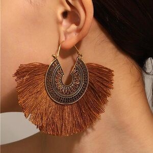 Bohemian Style Tassel Earrings